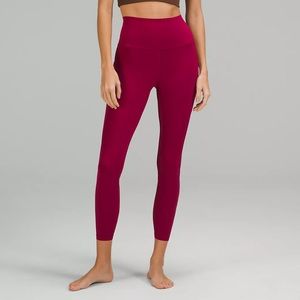 lululemon Align™ High-Rise Pant no pockets!!! Size 2 hot/dark pink